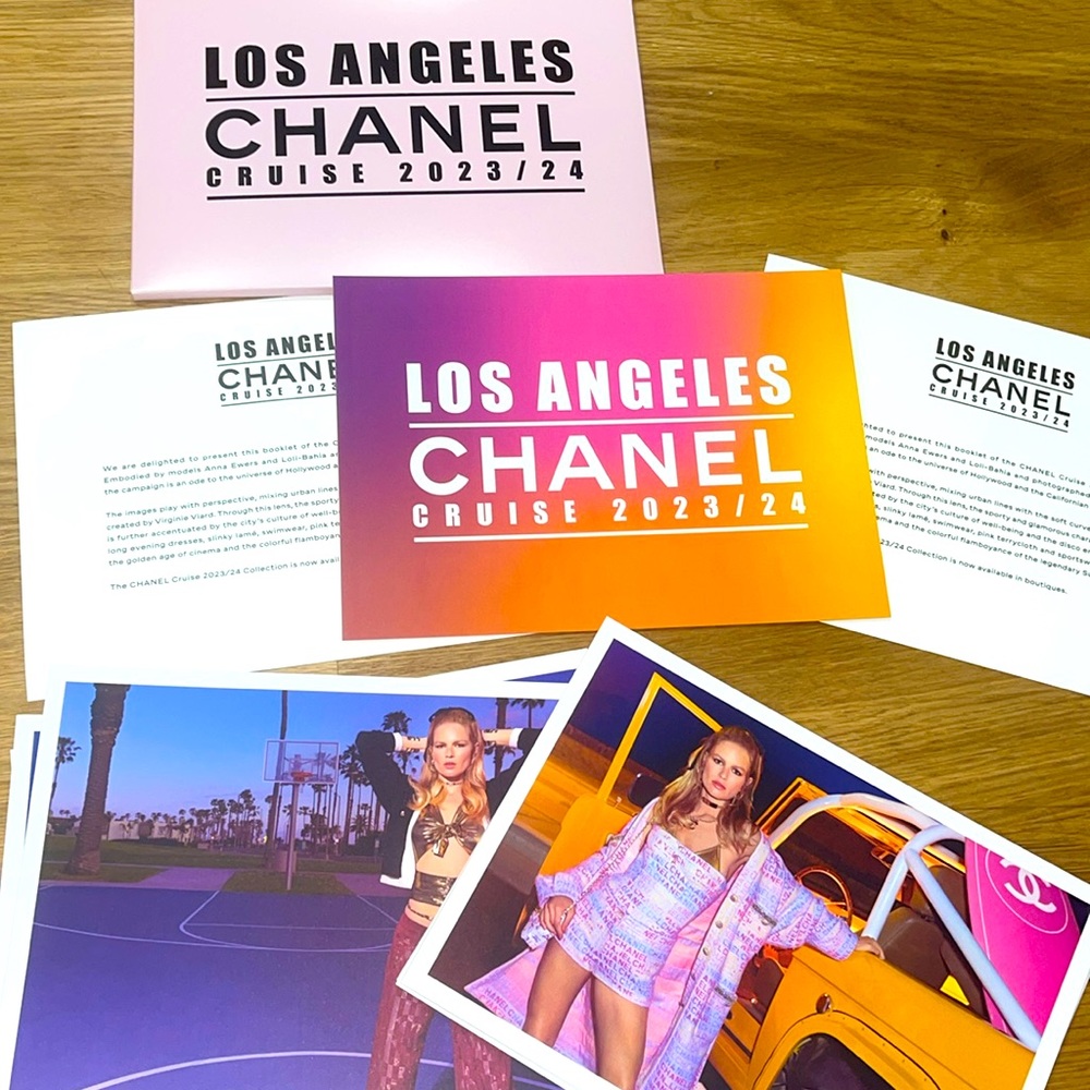 New Chanel Cruise Lookbook in fabulous magnetic envelope